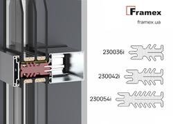 Нові термоізолюючі профілі Framex