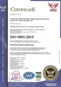 Завод Akpen успішно пройшов сертифікацію ISO 9001, ISO 14001 та ISO 45001